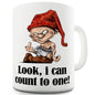 Look I Can Count To One Funny Mug