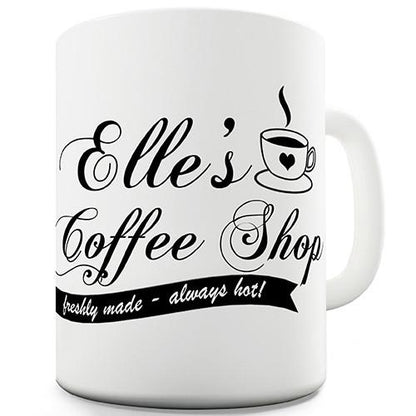 Coffee Shop Personalised Mug