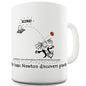 Sir Isaac Newton Gravity Funny Mug