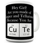 Cute Chemistry Elements Novelty Mug