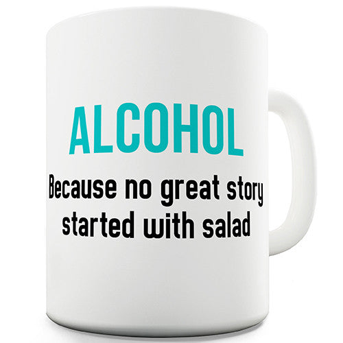 Alcohol Story Funny Mug