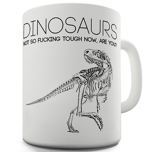Dinosaurs Not So Tough Now Novelty Mug