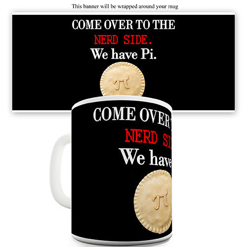 Nerd Side Pi Novelty Mug