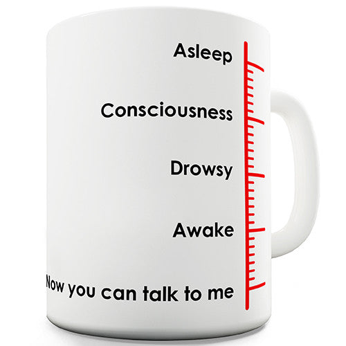 You Can Speak To Me Now Novelty Mug