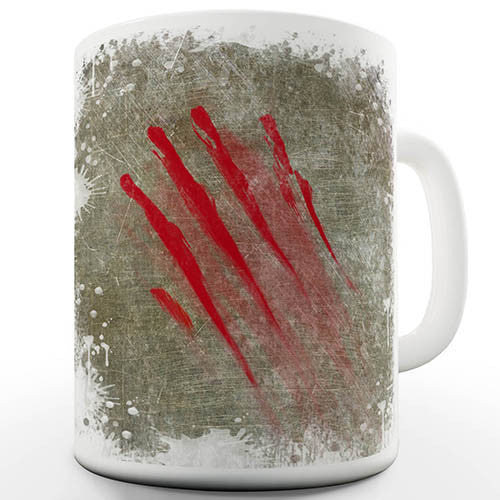 Bloody Claw Slash Novelty Mug
