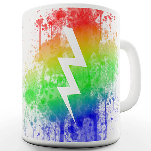 Lightning Bolt Novelty Mug