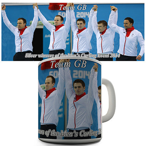 Silver Medal Winning GB Men's Tribute Mug
