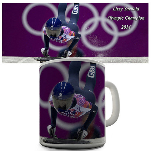 Lizzy Yarnold Gold Medal Winner Tribute Mug