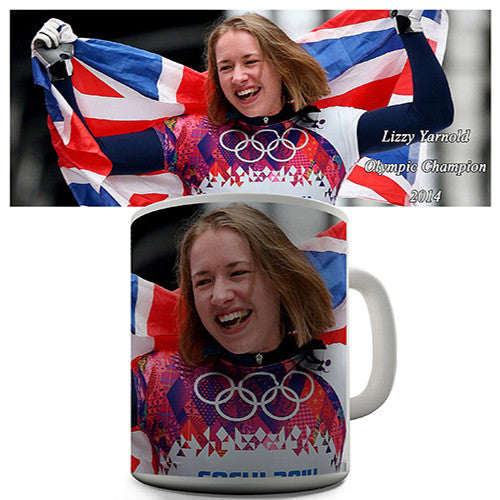 Gold Medal Winner Lizzy Yarnold Tribute Mug