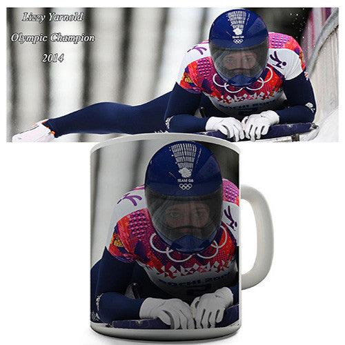 Lizzy Yarnold Winter Olympics Novelty Mug