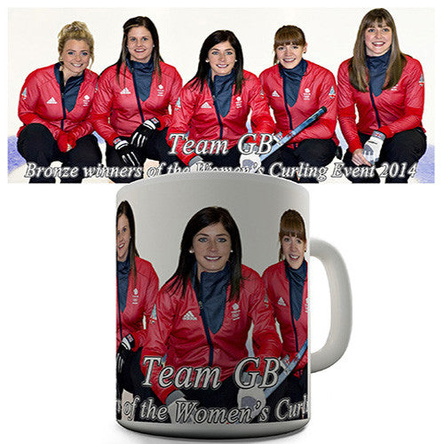 Team GB Women's Bronze Medallists Novelty Mug