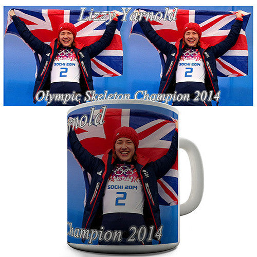 Team GB Gold Medal Winner 2014 Novelty Mug