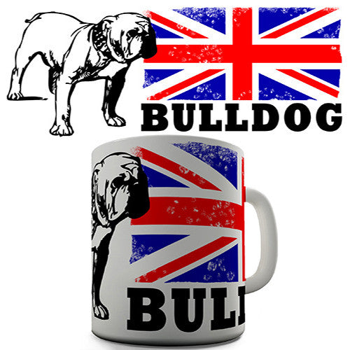 British Bulldog Novelty Mug