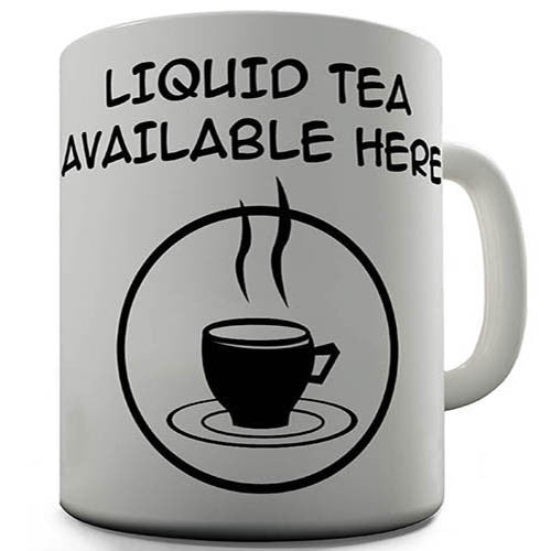 Liquid Tea Novelty Mug