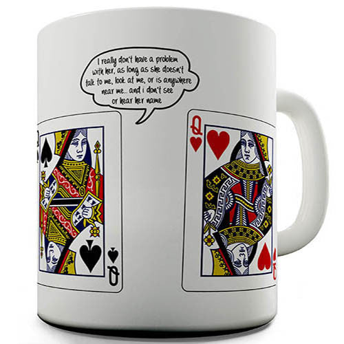 Two Queens Novelty Mug