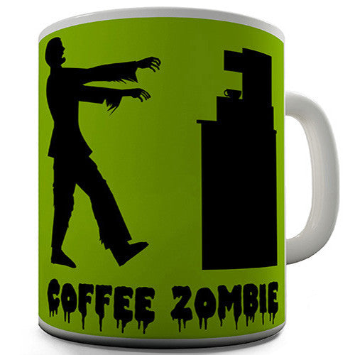 Coffee Zombie Novelty Mug