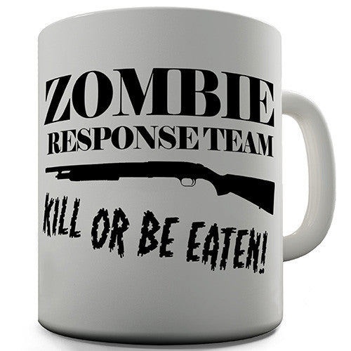 Zombie Response Team Novelty Mug