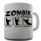 Zombie Olympics Novelty Mug