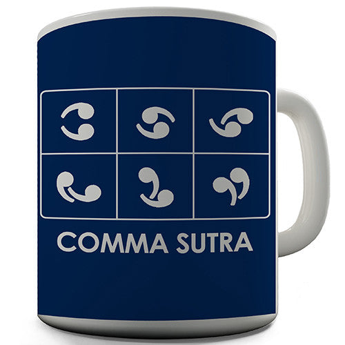 Comma Sutra Novelty Mug