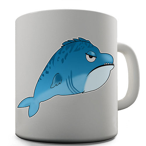 Grumpy Fish Novelty Mug