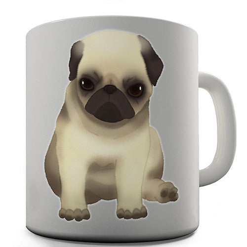 Grumpy Pug Novelty Mug
