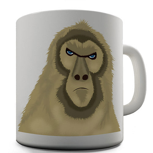 Grumpy Monkey Novelty Mug