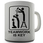 Teamwork Is Key Funny Mug