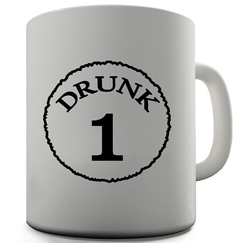 Number 1 Drunk Novelty Mug