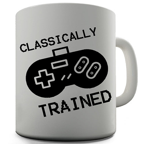 Classically Trained Gamer Novelty Mug