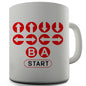 Contra Code Gamers Novelty Mug