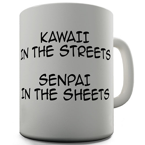 Kawaii Senpai Funny Mug