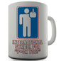 International Symbol For F You Novelty Mug