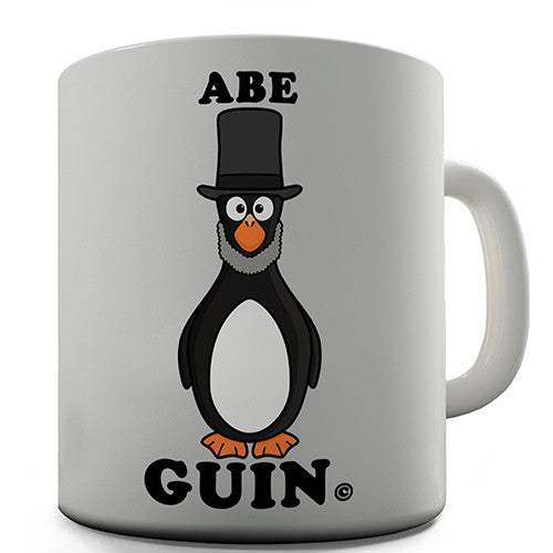 Abe Guin Penguin Novelty Mug