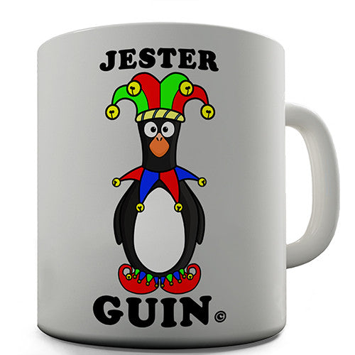 Jester Guin Penguin Novelty Mug