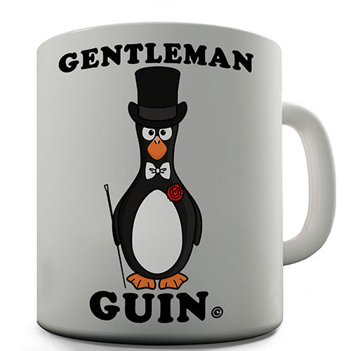 Gentleman Guin Penguin Novelty Mug