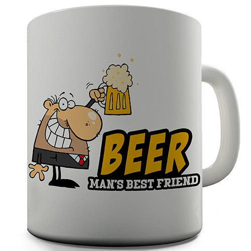 Beer Man's Best Friend Funny Mug