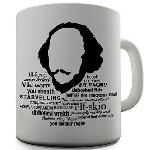 Shakespearean Insults Novelty Mug