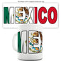 Mexico World Cup Flag Novelty Mug