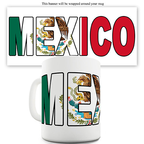 Mexico World Cup Flag Novelty Mug