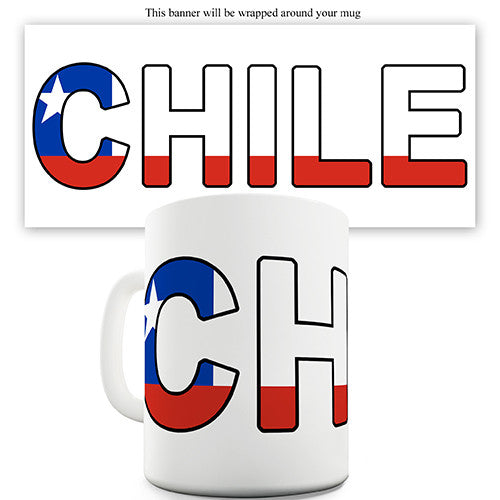 Chile World Cup Flag Novelty Mug