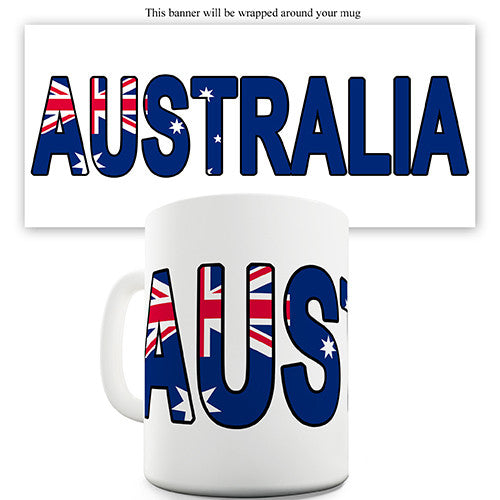 Australia World Cup Flag Novelty Mug