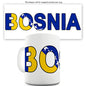 Bosnia World Cup Flag Novelty Mug