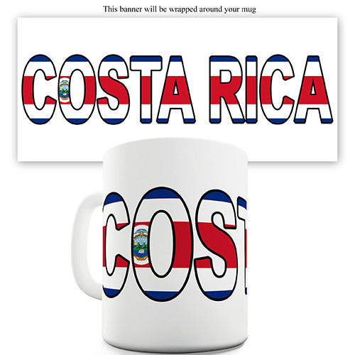 Costa Rica World Cup Flag Novelty Mug