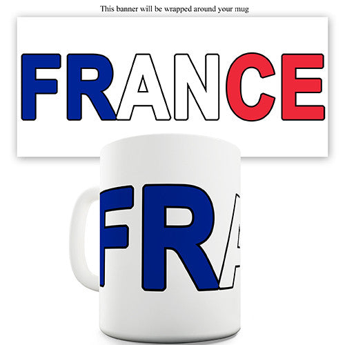 France World Cup Flag Novelty Mug