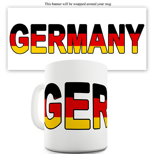 Germany World Cup Flag Novelty Mug