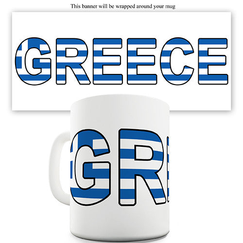 Greece World Cup Flag Novelty Mug