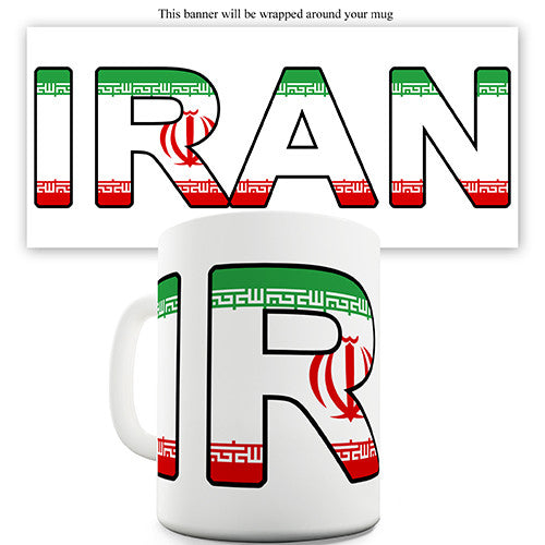 Iran World Cup Flag Novelty Mug