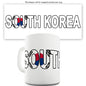 South Korea World Cup Flag Novelty Mug