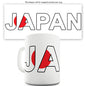 Japan World Cup Flag Novelty Mug