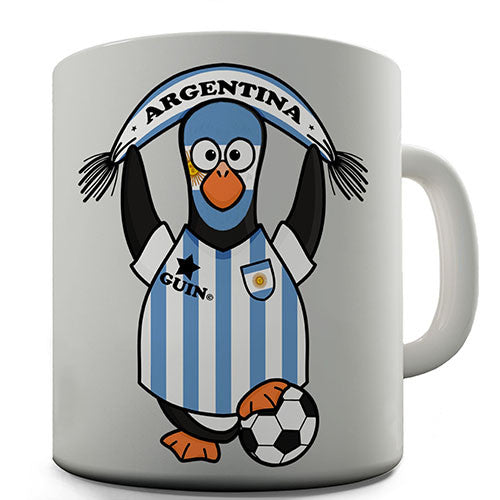 Argentina Soccer Guin World Cup Novelty Mug